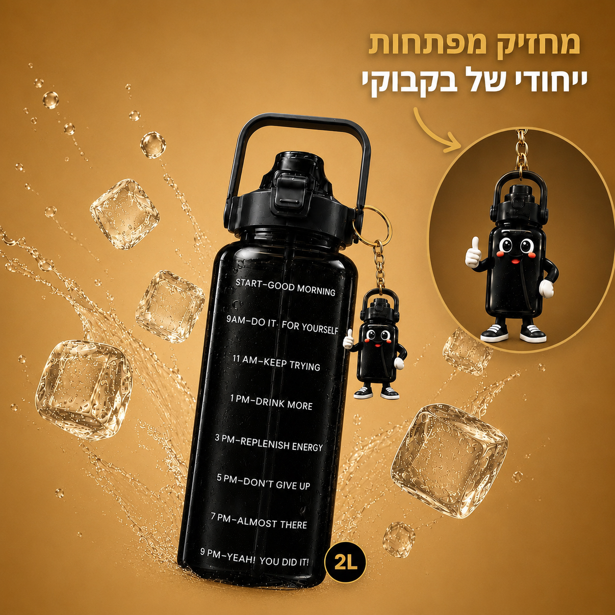 Bakbuki™ הבקבוק האישי של