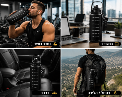 Bakbuki™ הבקבוק האישי של
